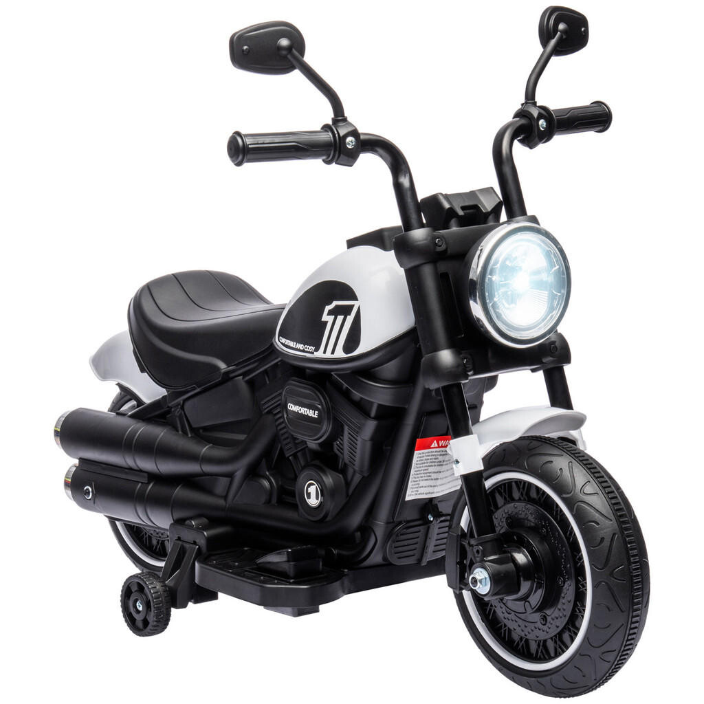 HOMCOM DĚTSKÝ MOTOCYKL Dětský elektrický motocykl Elektrické vozidlo pro děti ve věku 1,5–3 roky