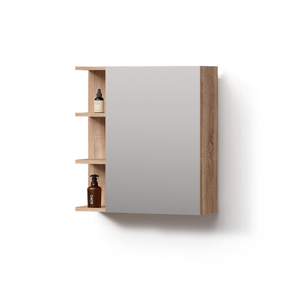 Livinity® ZRCADLOVÁ SKŘÍŇKA Fucino Sonoma 62 x 64 cm