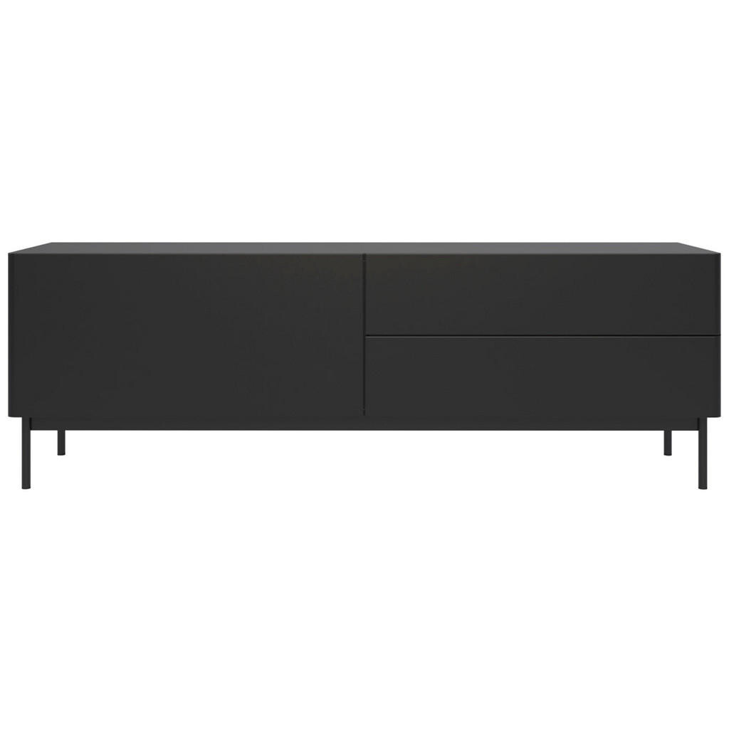 Selsey TV-STOLEK Olio Černá 160 cm