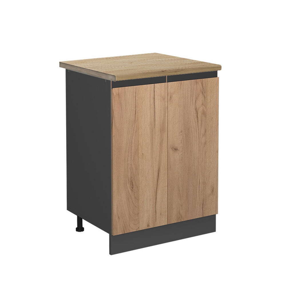 Vicco SPODNÍ SKŘÍŇKA KUCHYŇSKÉ LINKY R-Line Zlatý mocný dub 60 cm , PD Dub
