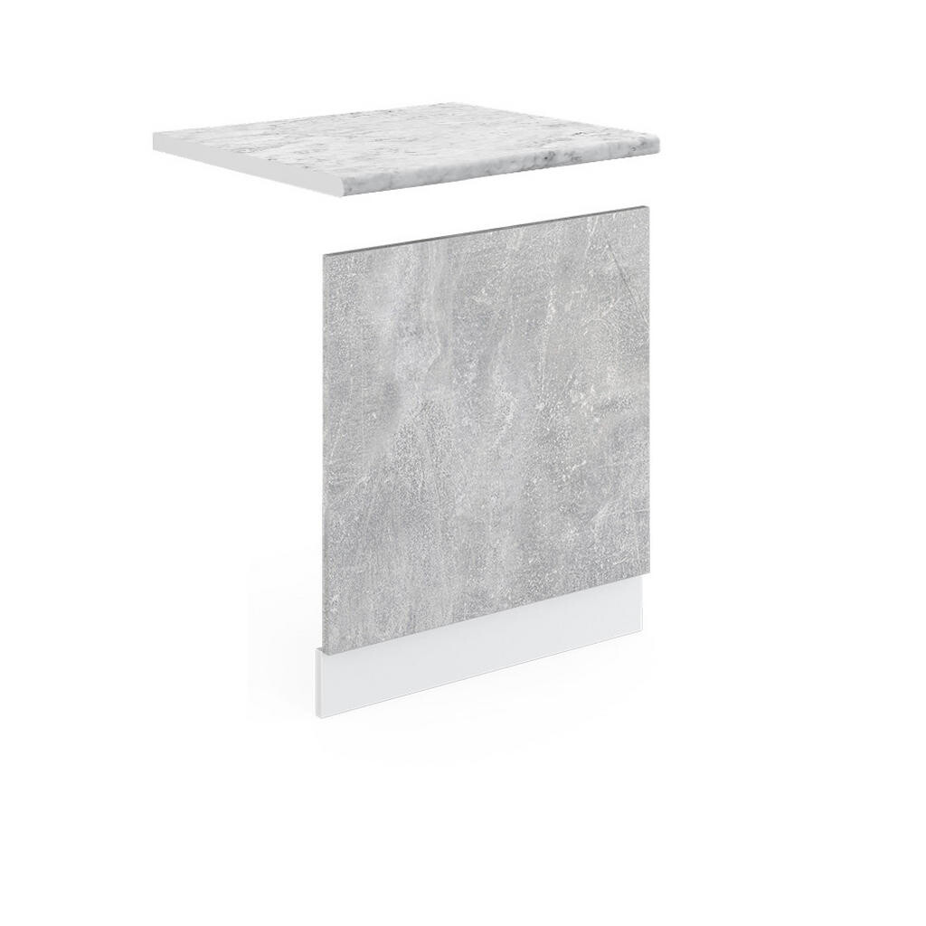 Vicco PŘEDNÍ PANEL R-Line Beton 60 cm s pracovní deskou