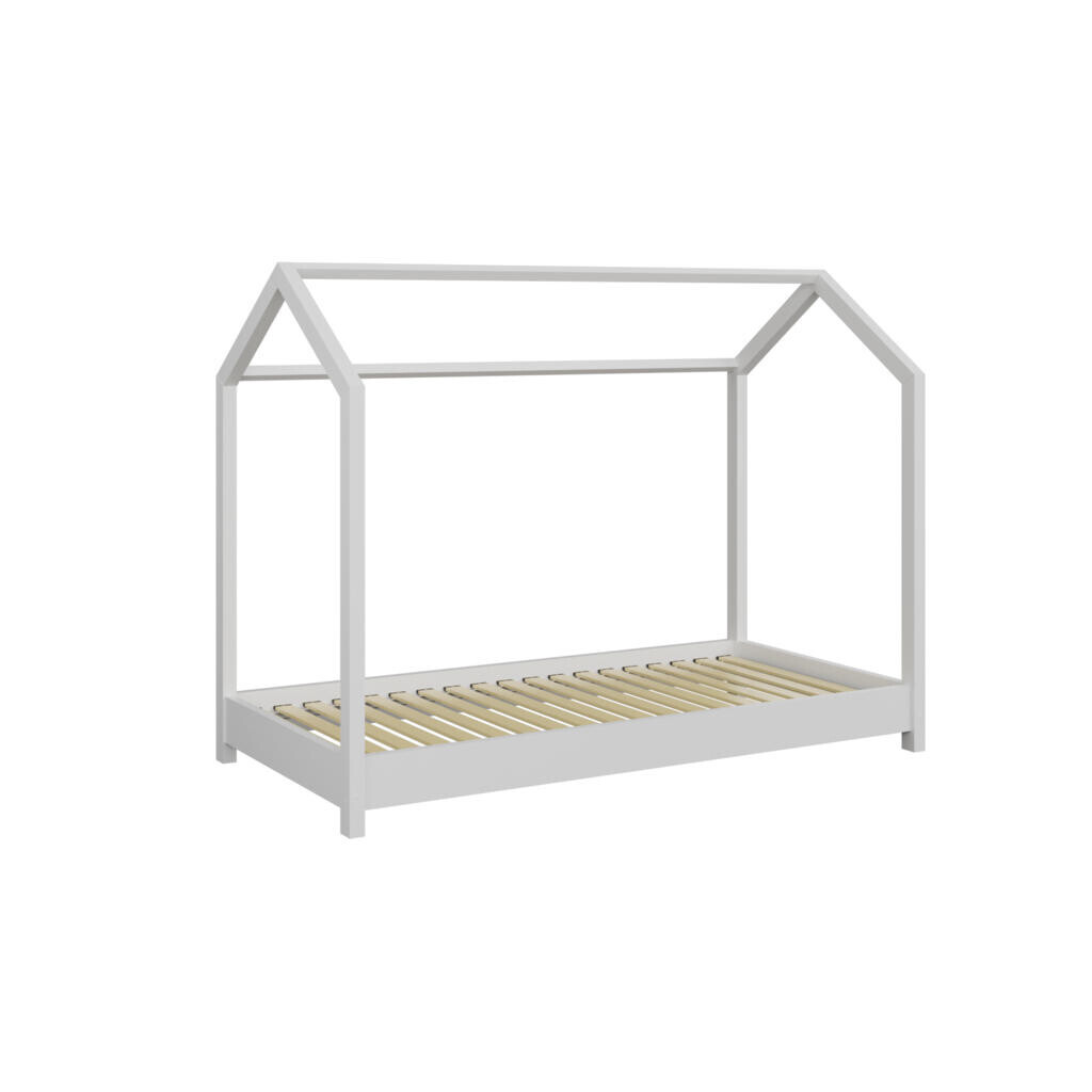 RAUMHIRSCH FURNITURE DĚTSKÁ POSTEL BELLA bez zásuvky a matrace, bílá 180/80