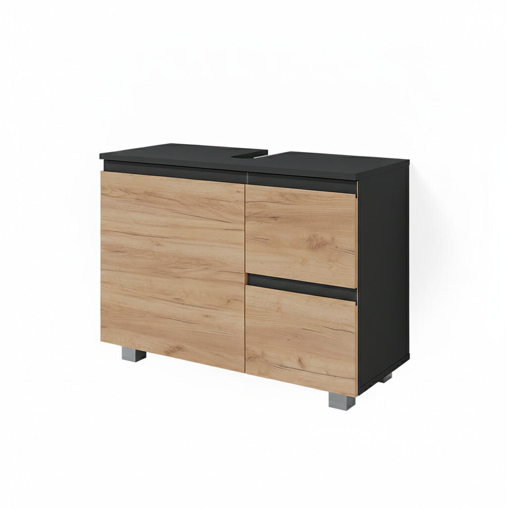 Vicco DOLNÍ SKŘÍŇKA POD DŘEZ J-Shape Sonoma 80 x 60.8 cm