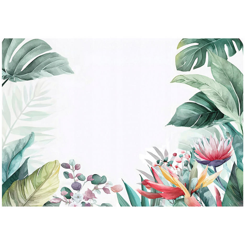 Wallarena FOTOTAPETA Jungle Leaves Green 150x105 cm