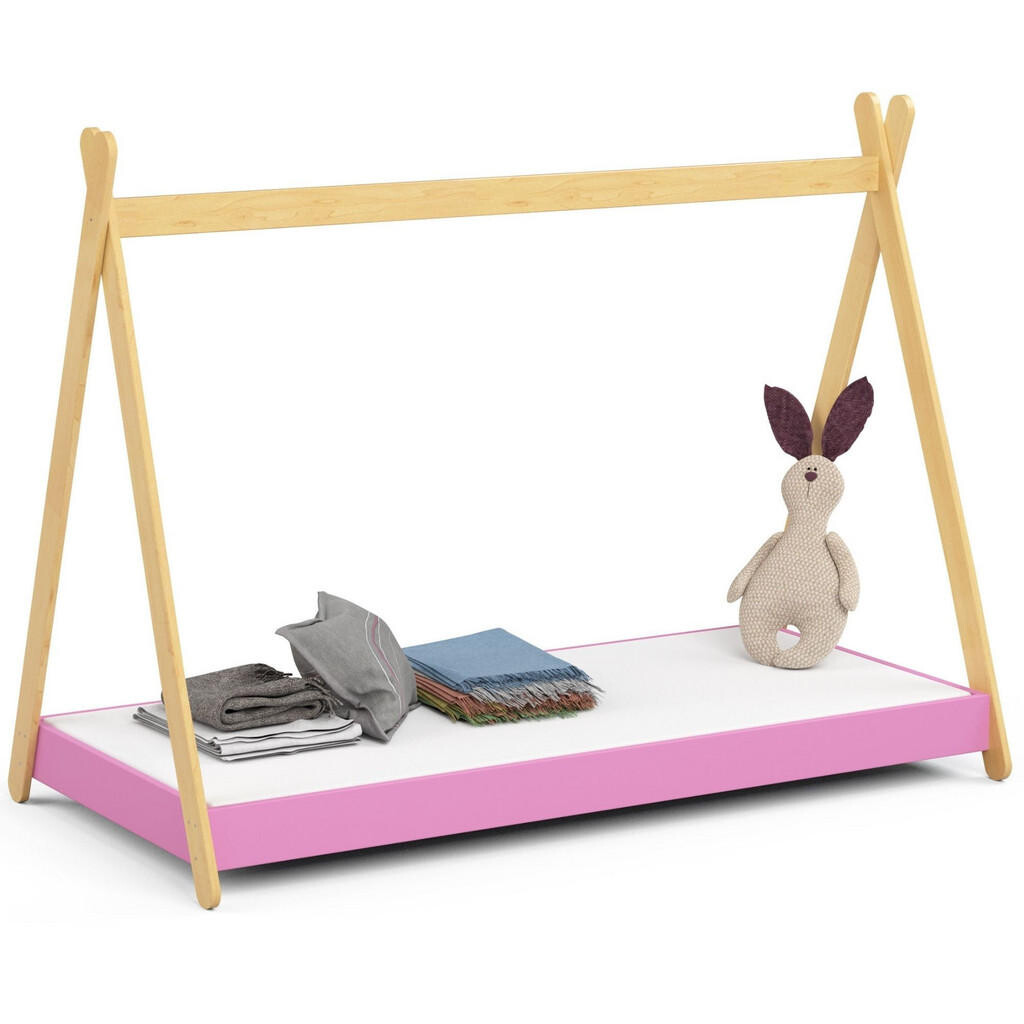 RAUMHIRSCH FURNITURE DĚTSKÁ POSTEL Růžová 155/85/187