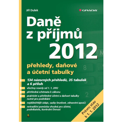 Daně z příjmů 2012