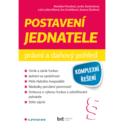Postavení jednatele