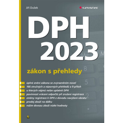 DPH 2023 – zákon s přehledy