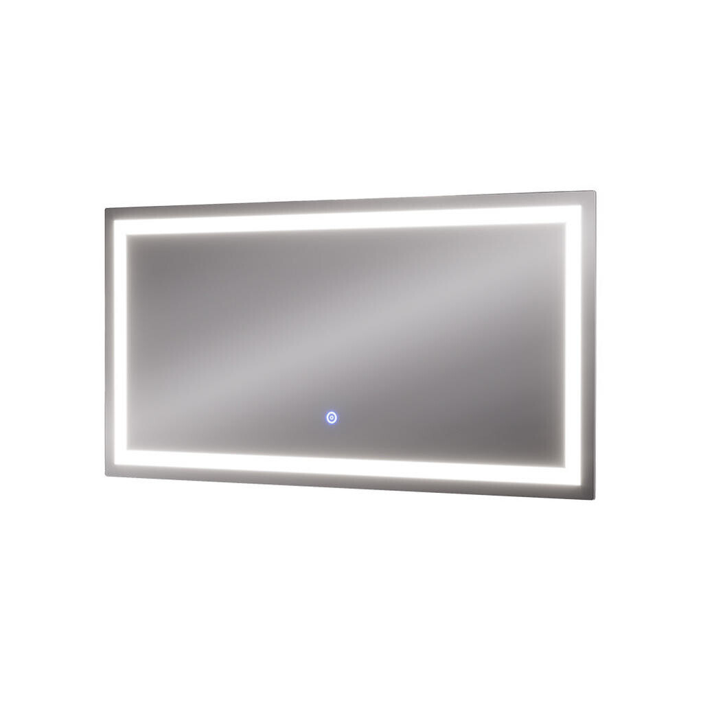 Vicco KOUPELNOVÉ ZRCADLO Miral Sklo 80 x 40 cm s osvětlením čelním světlem