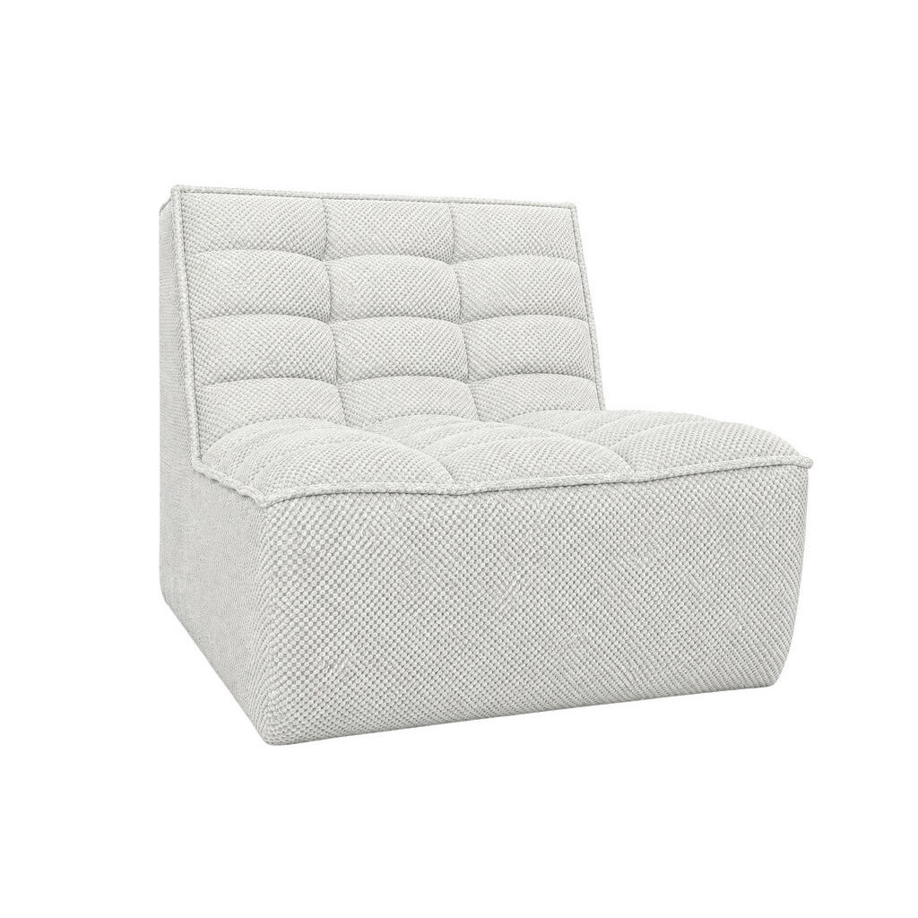 Kaiser Möbel KŘESLO, lounge křeslo, plyšová tkanina Pop, Ice, LAZY