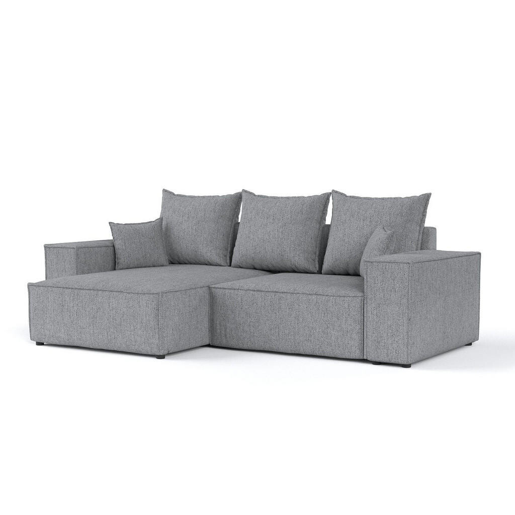 AltaBeds ROHOVÁ SEDAČKA SENSO, textil, Šedá