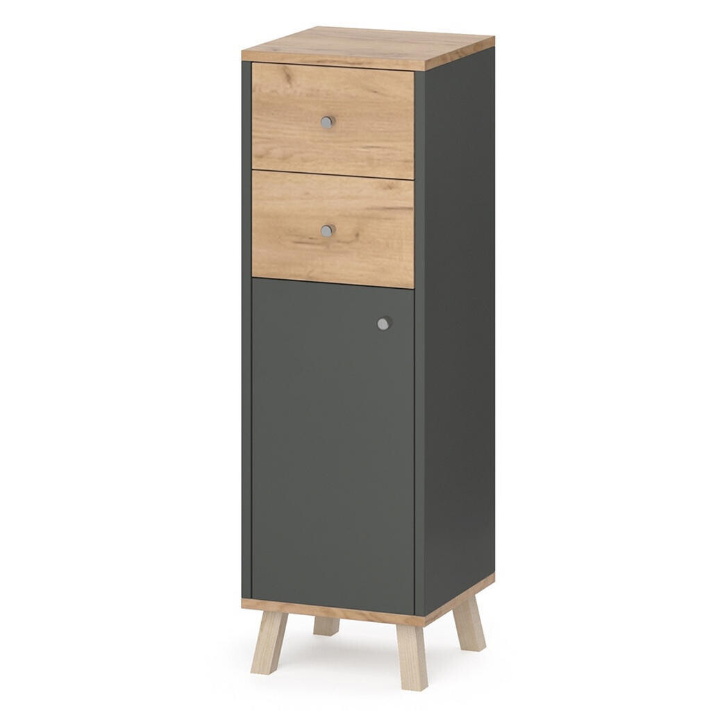 Vicco STŘEDNÍ SKŘÍŇKA Senyo Antracit 30 x 95 cm se zásuvkami