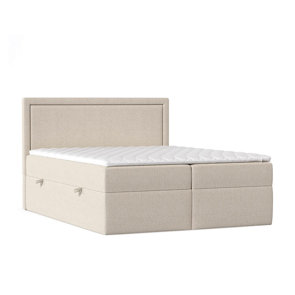 AltaBeds KONTINENTÁLNÍ postel JODAN 160/200 cm Béžová