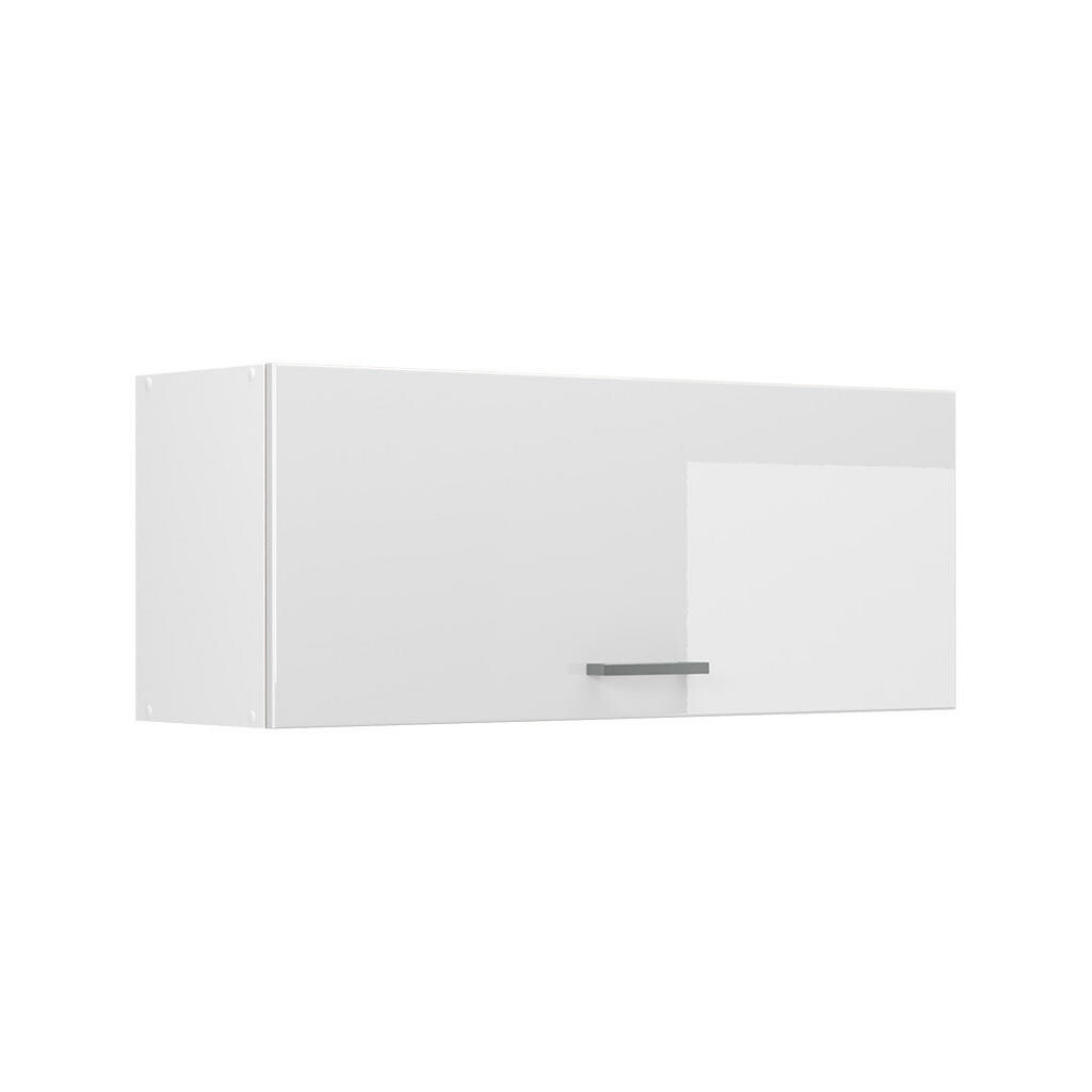 Vicco VĚŠÁK NA STĚNU R-Line, Bílá vysoký lesk/Bílá, 100 cm Plochý