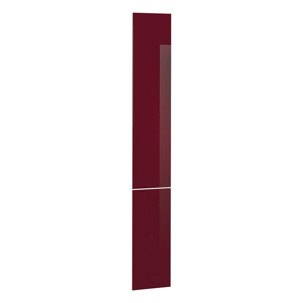 Vicco KUCHYŇSKÁ DVÍŘKA R-Line Červená vysoký lesk 29.6 x 196 cm nábytková čela pro vysokou výsuvnou skříň