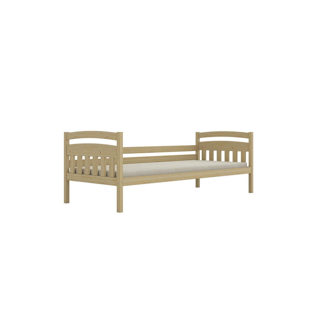 RAUMHIRSCH FURNITURE DĚTSKÁ POSTEL Tosia s matrací 80/160 přírodní lakovaná 80/160