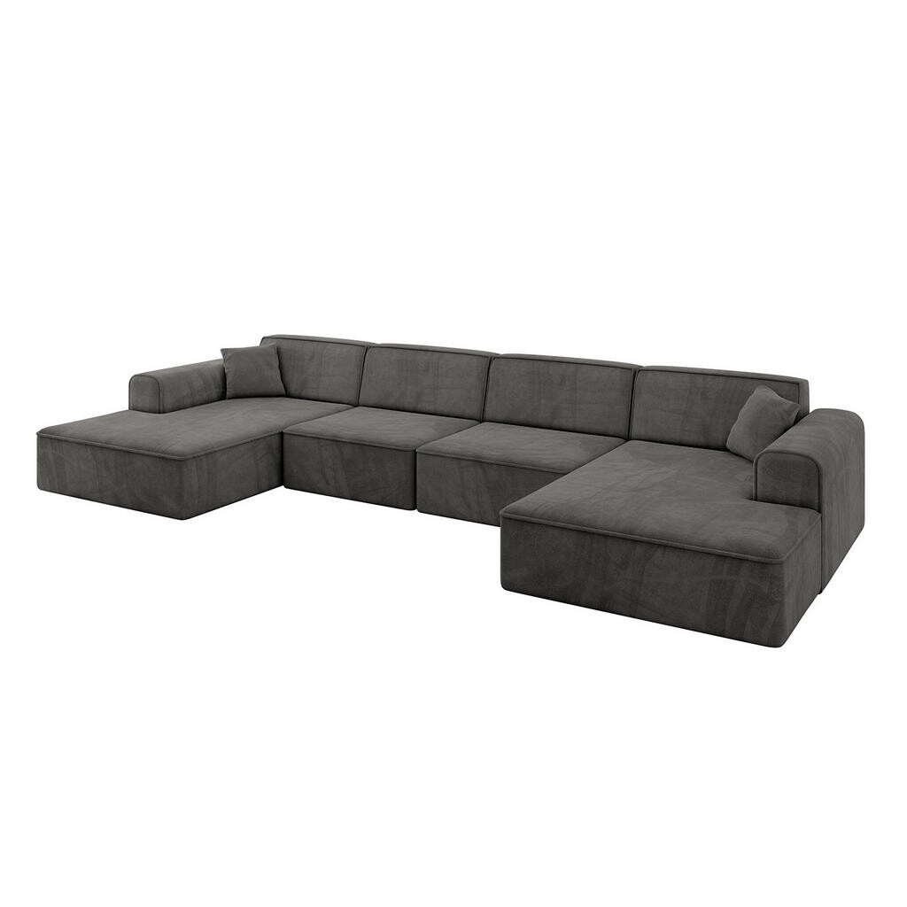 ALTDECOR SEDACÍ SOUPRAVA IREA-U2-v3 – 386 x 165 x 77 cm, ecru