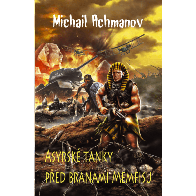 Asyrské tanky před branami Memfisu