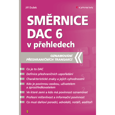 Směrnice DAC 6 v přehledech