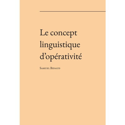 Le concept linguistique d’opérativité