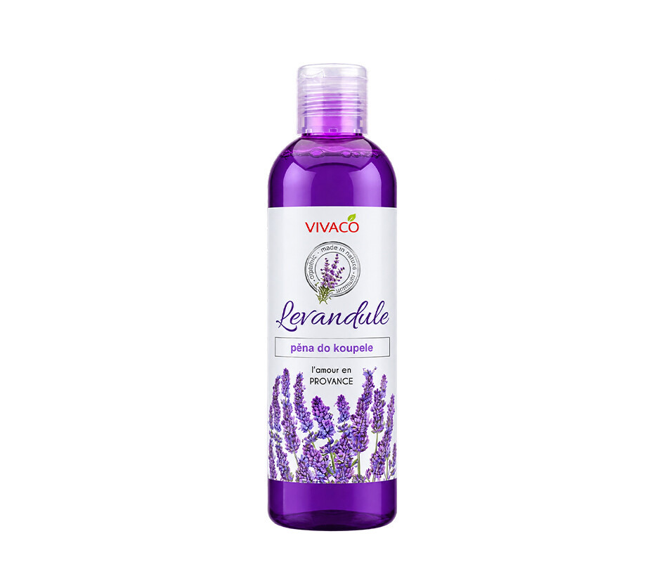 Vivaco Pěna do koupele s levandulovým olejem BT Premium 250 ml