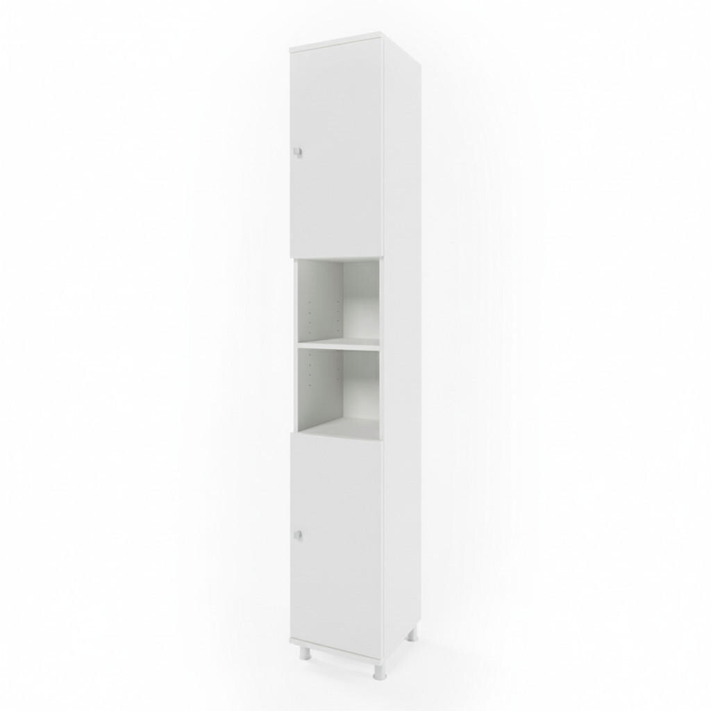 Vicco KOUPELNOVÁ SKŘÍŇKA Fynn Bílá 30 x 190 cm