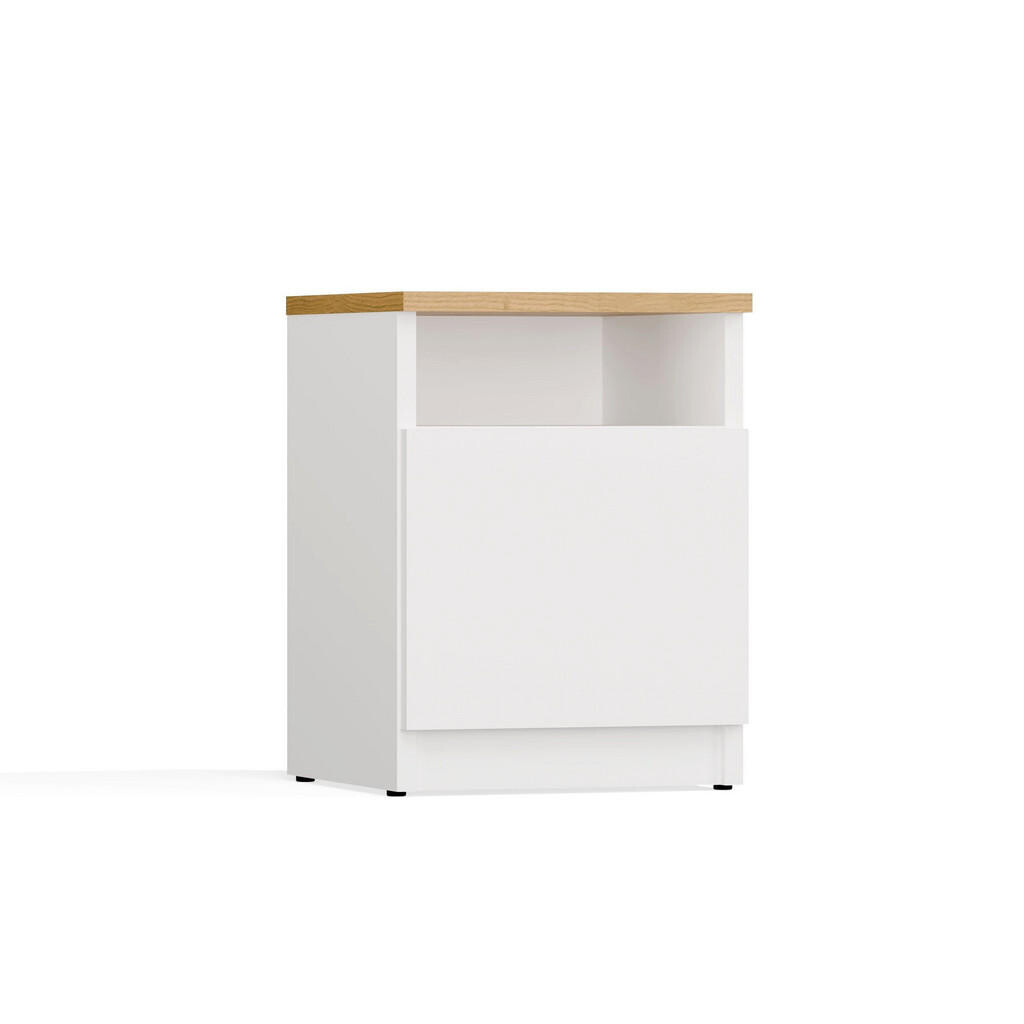 RAUMHIRSCH FURNITURE NOČNÍ STOLEK Bílý, Artisan 30/40/30