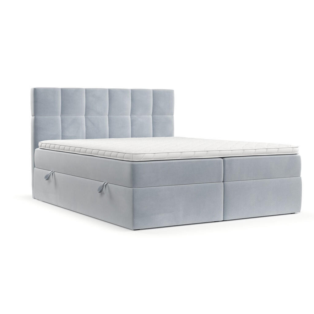 AltaBeds POSTEL BOXSPRING VARENO 160/200 Světle šedá