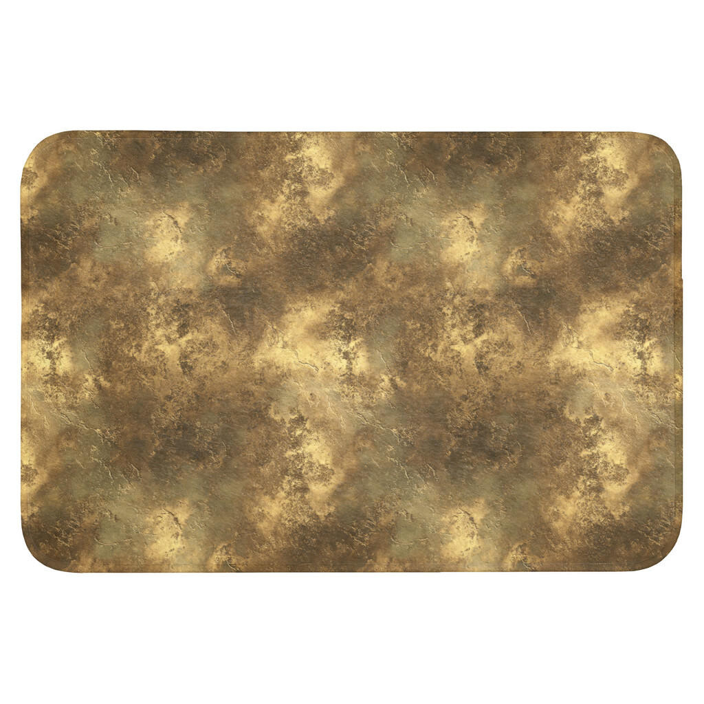 OnlyWow WC PŘEDLOŽKA Antique - metalický vzhled - Gold 90x60 cm