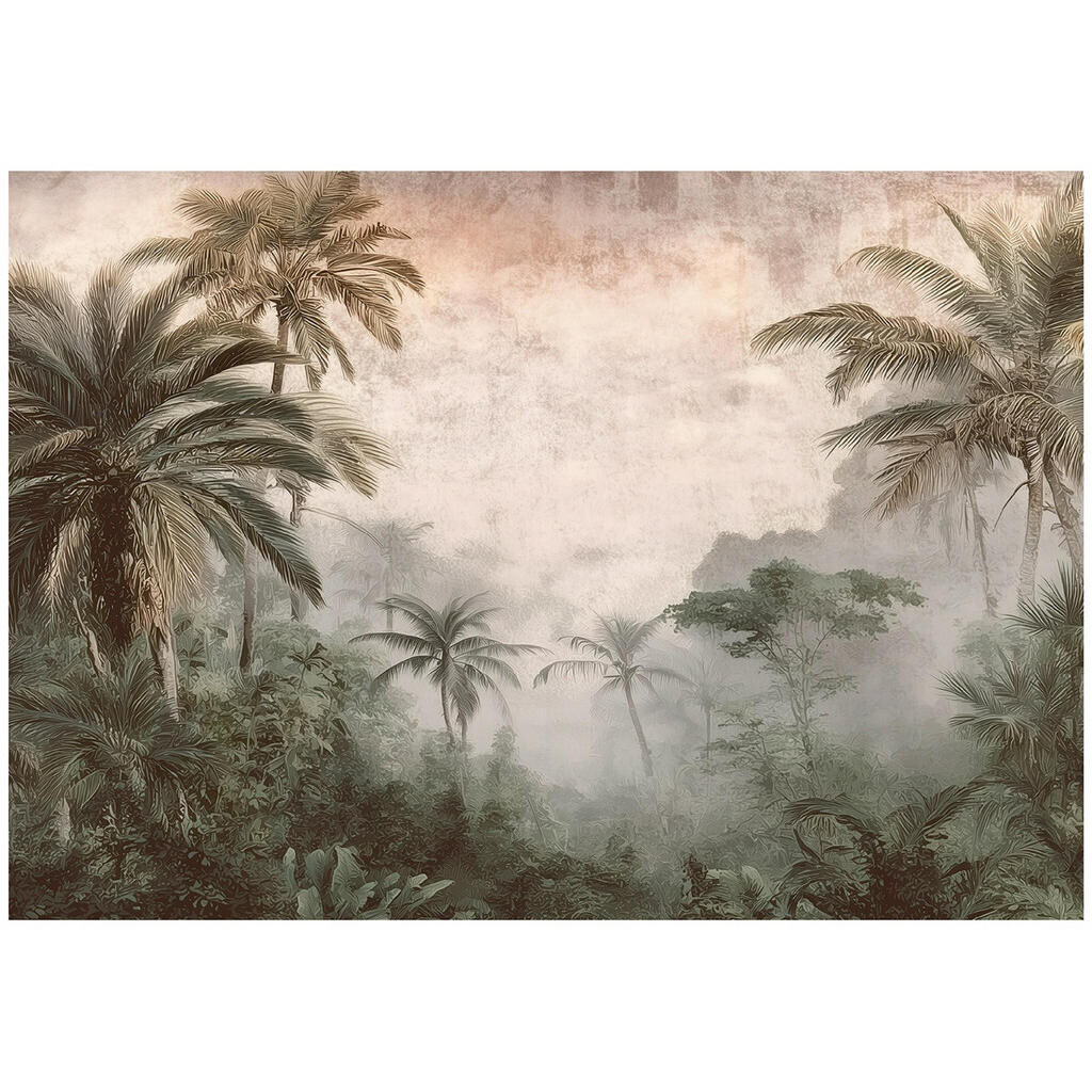 Wallarena FOTOTAPETA Jungle Beton Beige 200x140 cm