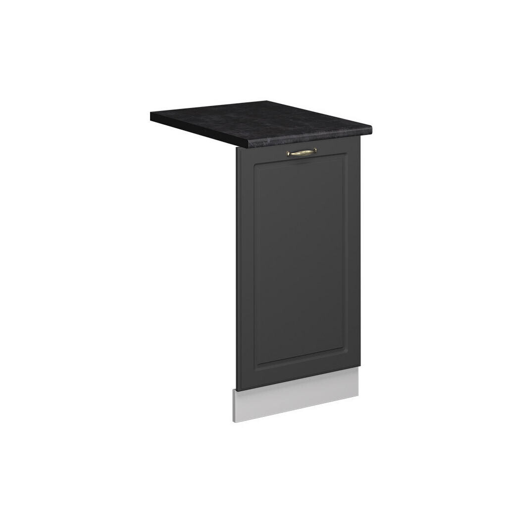 Vicco ČELNÍ PANEL MYČKY Fame-Line Anthrazit-Gold Landhaus 45 cm , PD Antracit