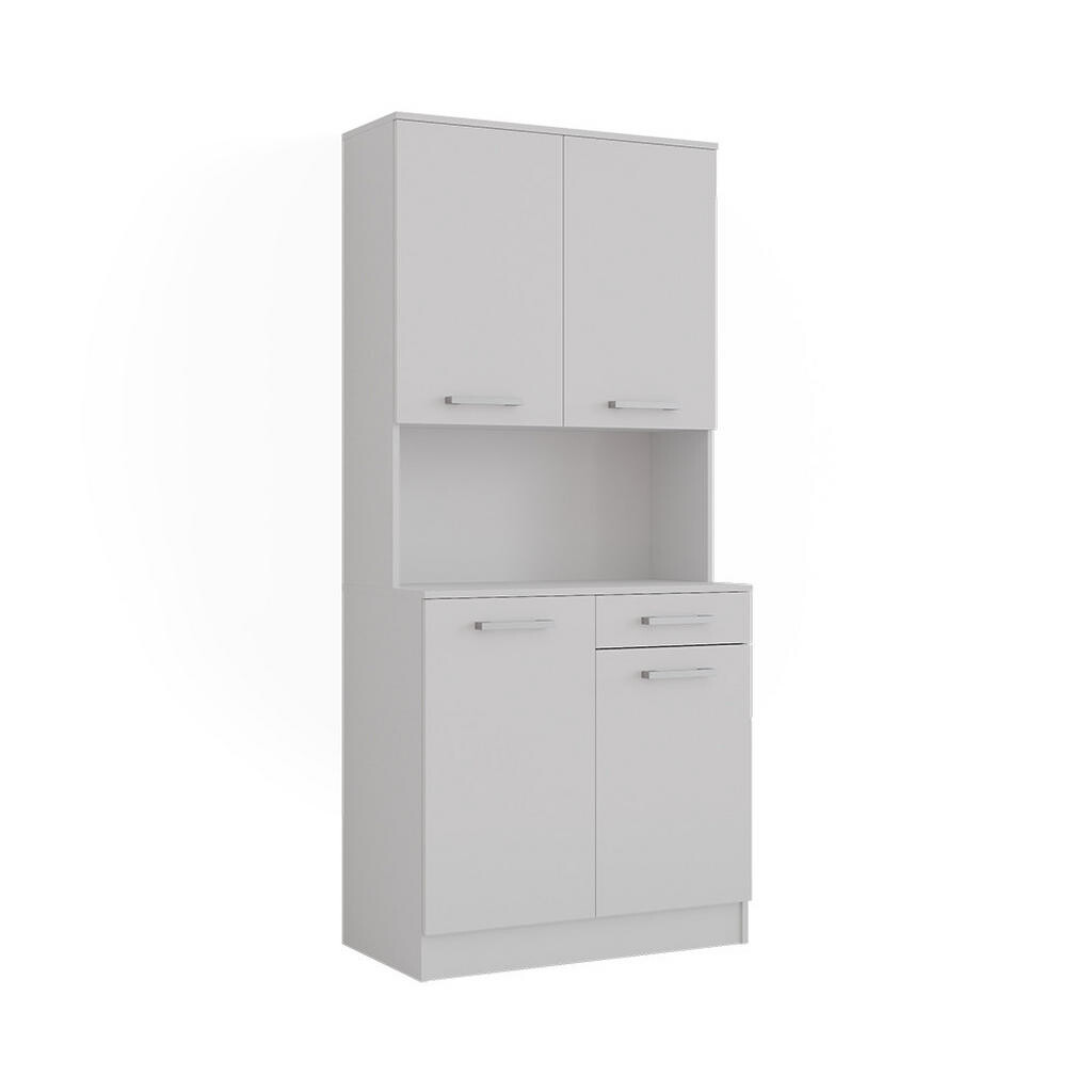 Vicco KUCHYŇSKÝ BUFET Raul Bílá 83.6 x 188.5 cm se 4 dvířky a 1 zásuvkou