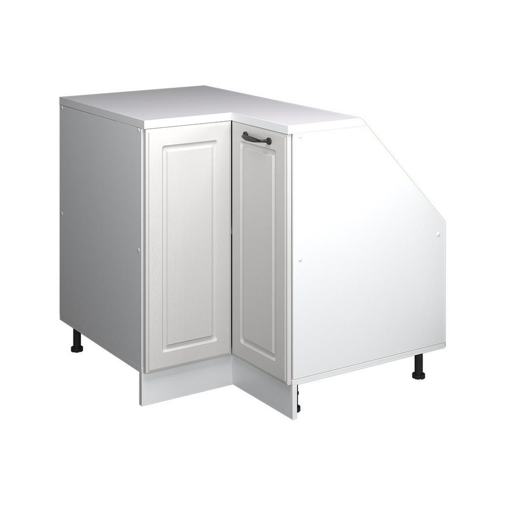 Vicco ŠIKMÁ SKŘÍŇ ROHOVÁ SKŘÍŇKA Rion Bílý venkovský dům 75.6 x 81.6 cm s 1 dveřmi, korpus skříně hloubka 60 cm