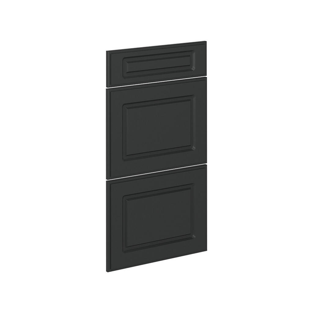 Vicco KUCHYŇSKÁ DVÍŘKA R-Line Antracitový venkovský dům 39.6 x 70.4 cm nábytková čela pro spodní skříňku se zásuvkami