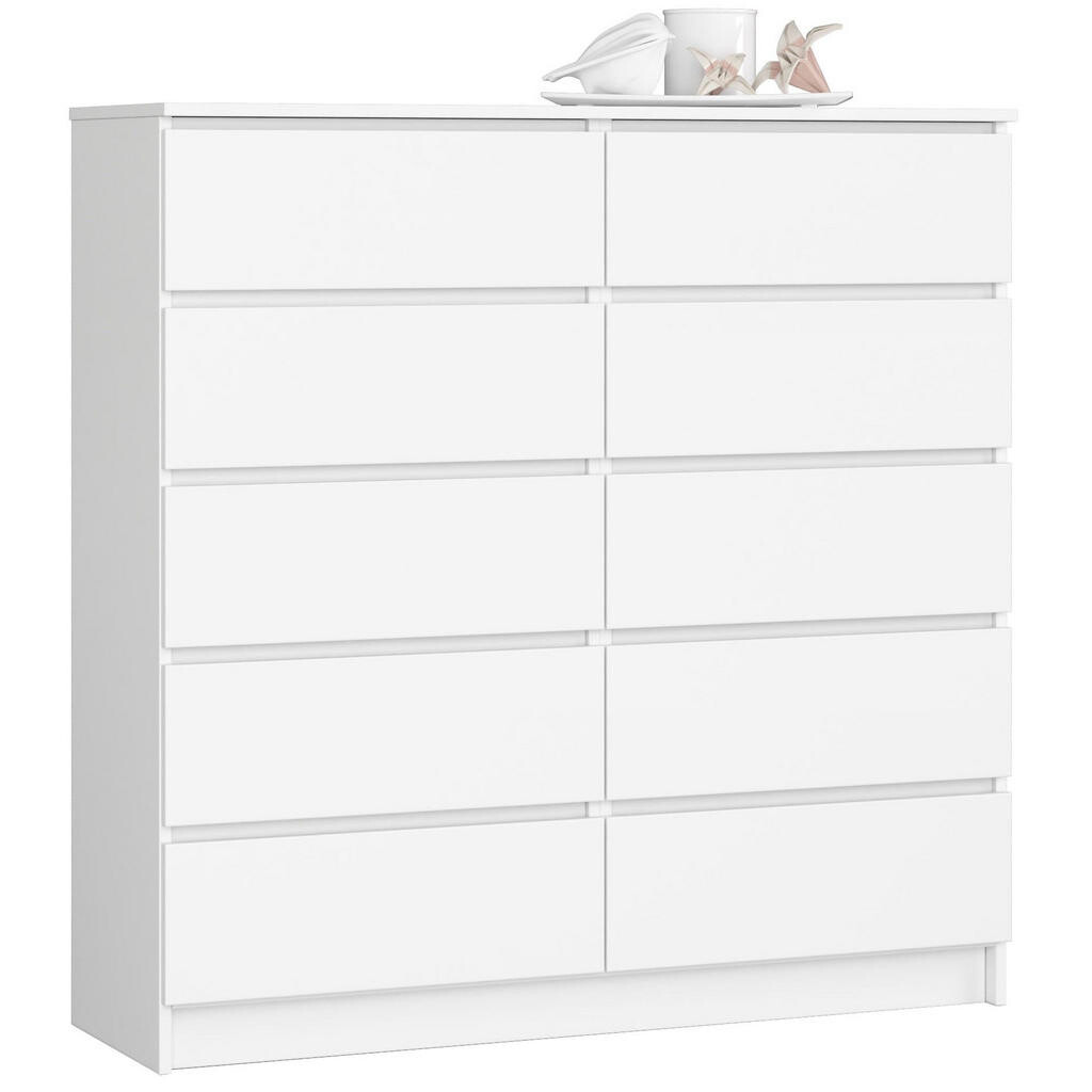RAUMHIRSCH FURNITURE KOMODA Bílá 121/120/40