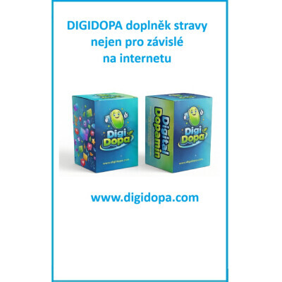 DIGIDOPA doplněk stravy nejen pro závislé na internetu