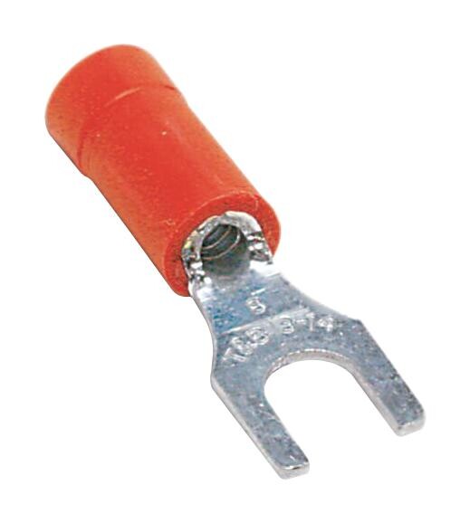 Abb 7Tai029460R0028 Terminal, Ring Tongue, #6, 16Awg, Red