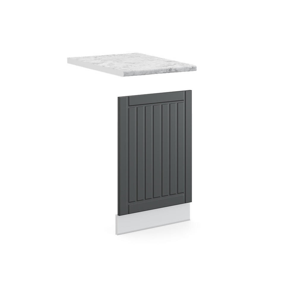 Vicco PŘEDNÍ PANEL Fame-Line Antracitový venkovský dům 45 cm , PD Mramor