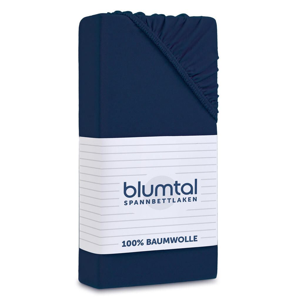 Blumtal NAPÍNACÍ PROSTĚRADLO 180/200 cm, tmavě modrá
