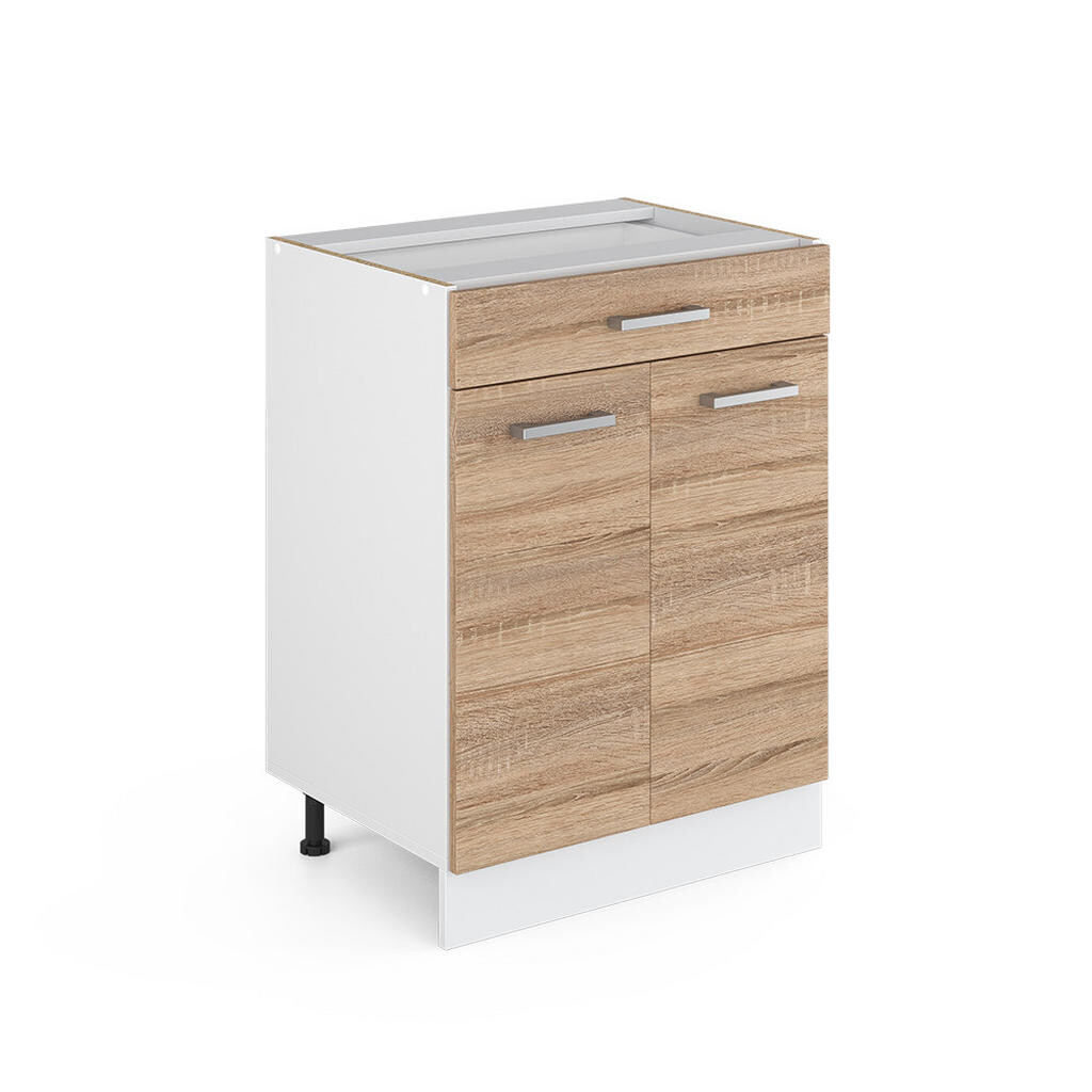 Vicco SPODNÍ SKŘÍŇKA KUCHYŇSKÉ LINKY R-Line Sonoma 60 cm se zásuvkou, bez pracovní desky