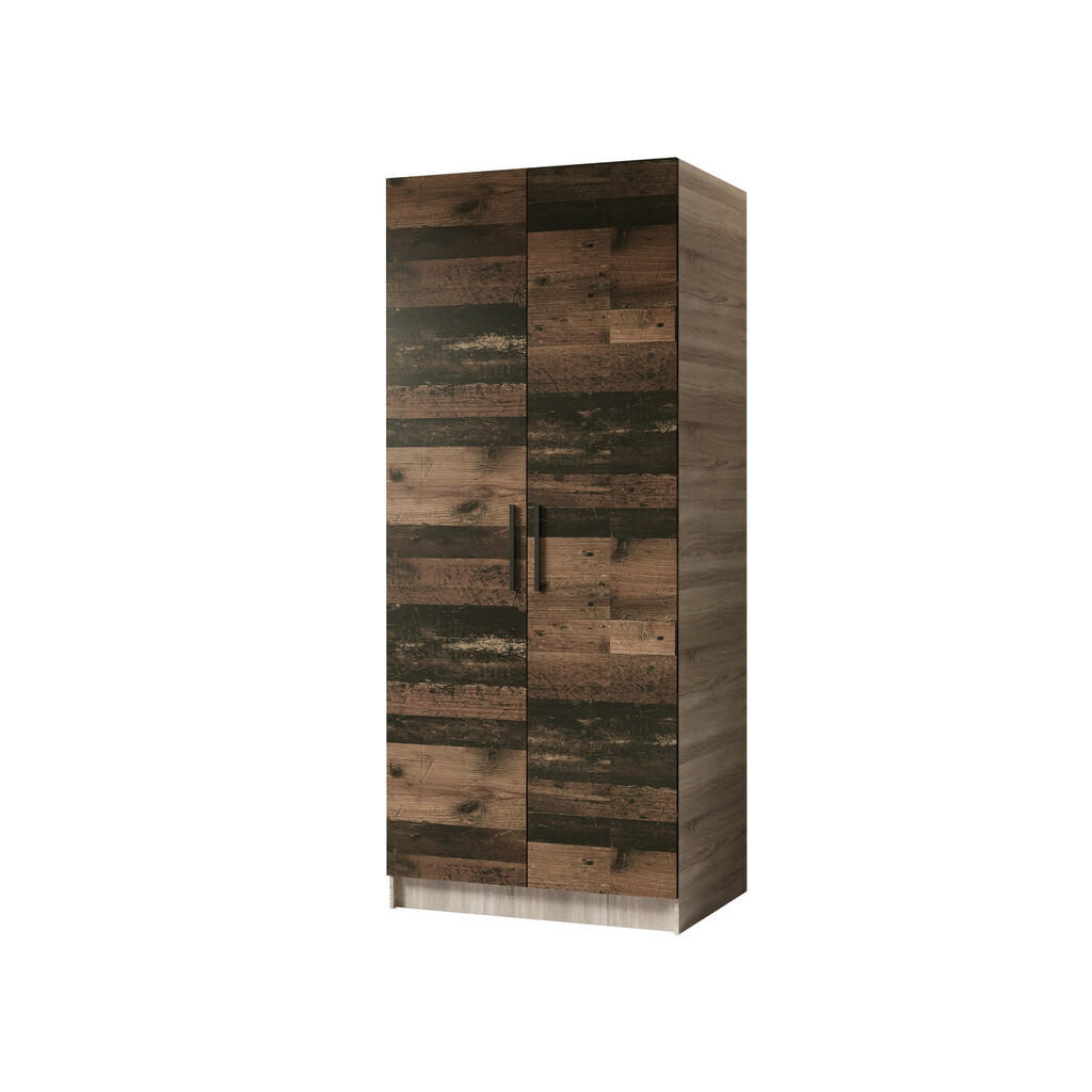 Kier Furniture ŠATNÍ SKŘÍŇ GOLD Dub Sonoma & Old Style