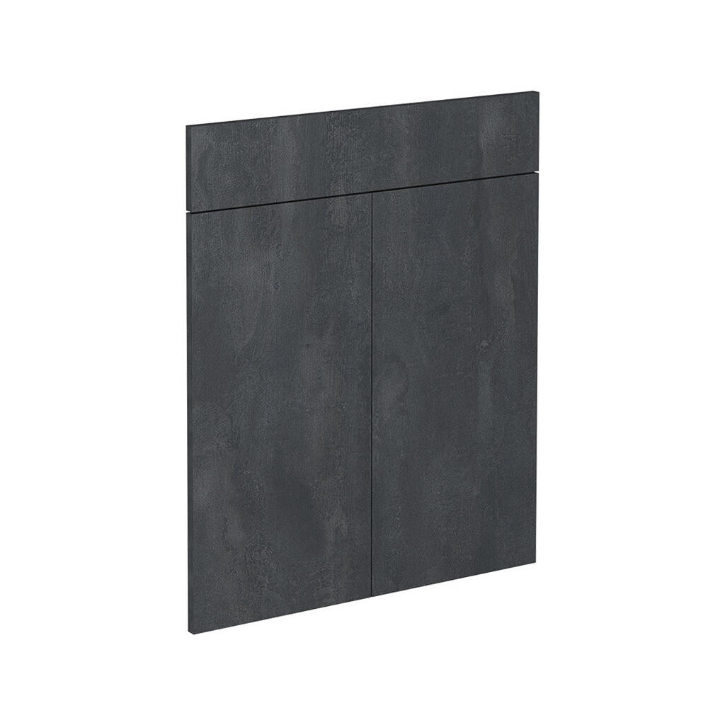 Vicco KUCHYŇSKÁ DVÍŘKA R-Line Černý beton 59.6 x 70.8 cm nábytková čela pro spodní skříňku se zásuvkami