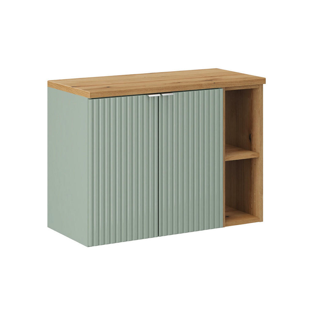 Petits-meubles SKŘÍŇKA POD UMYVADLO 80.4cm Jade Zelená a dřevo