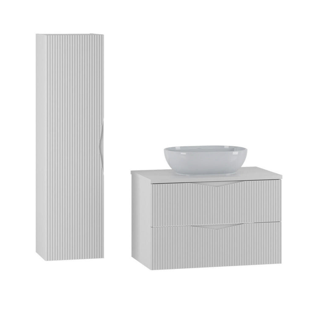 Petits-meubles KOUPELNOVÝ NÁBYTEK 80.6cm Tao 2er-Set Bílá