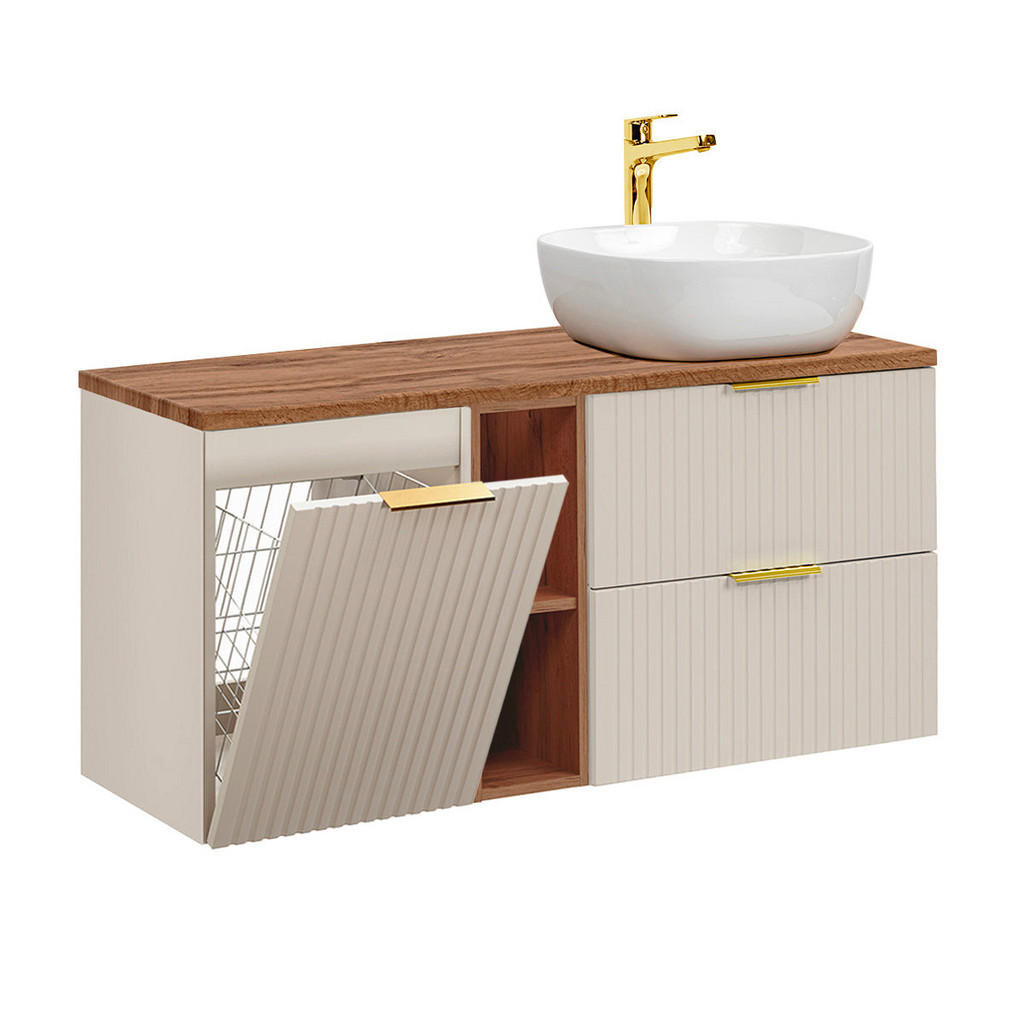 Petits-meubles UMYVADLO 120.8cm Adriel Kašmír a dřevo