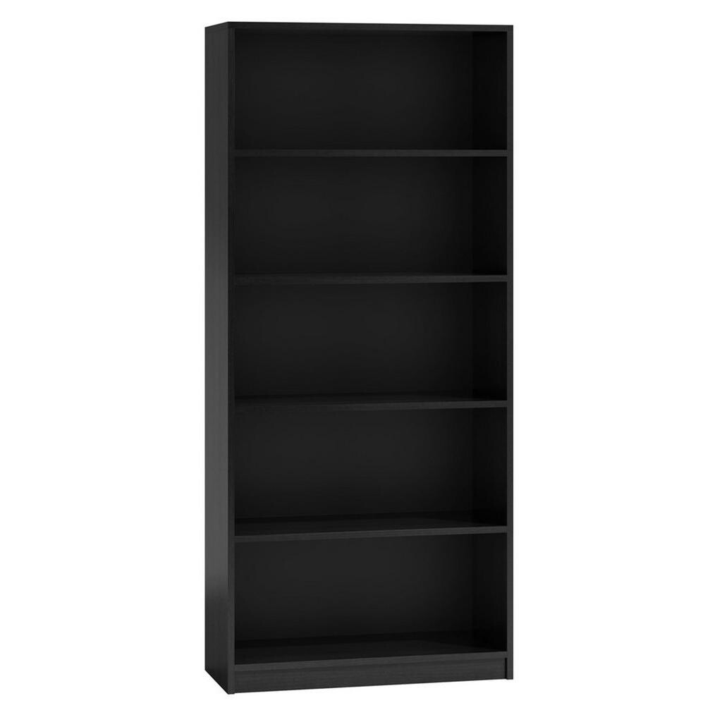 RAUMHIRSCH FURNITURE KNIHOVNA Černá 80/182/30