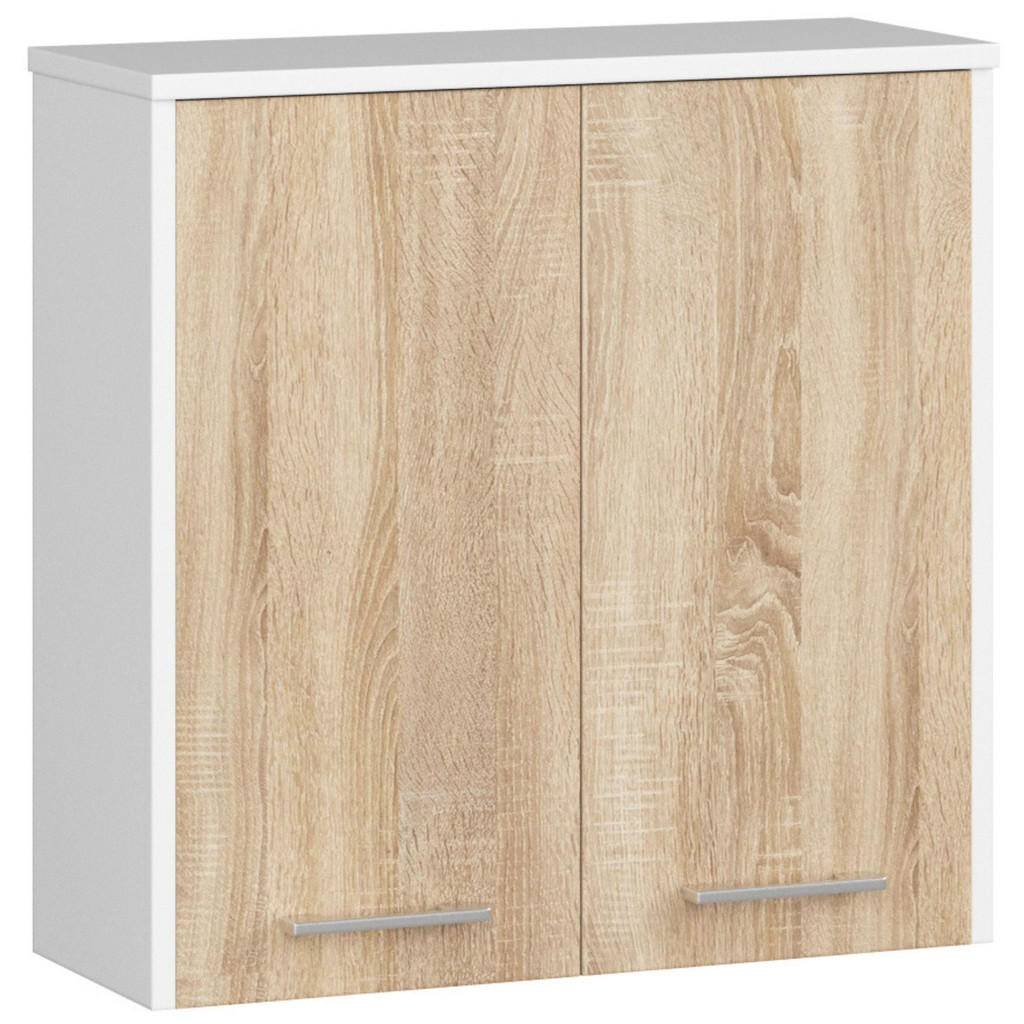 RAUMHIRSCH FURNITURE KOUZELNÍK Bílý, dub Sonoma 60/60/22,5