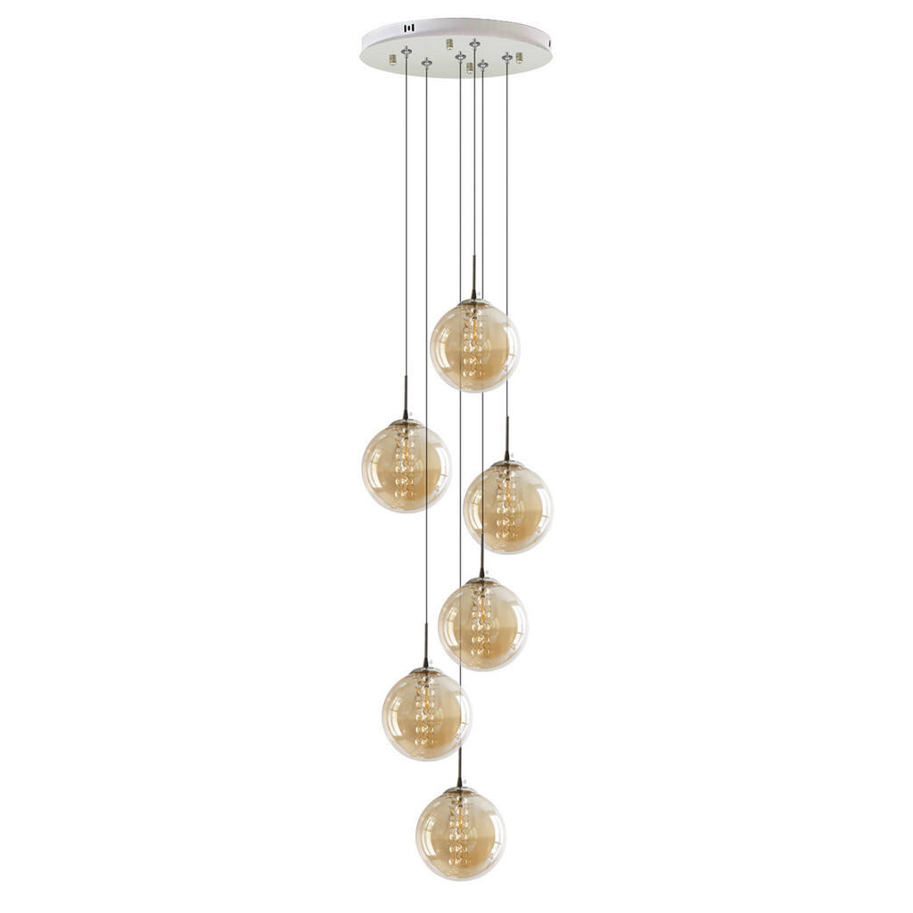 Nettlife KYVADLOVÉ světlo, energeticky úsporné, 6 žárovek, 31/31/150 cm