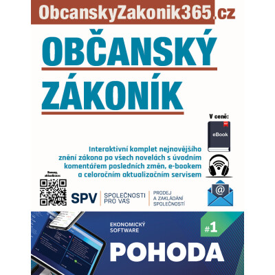 Občanský zákoník 2026 s úvodním komentářem změn