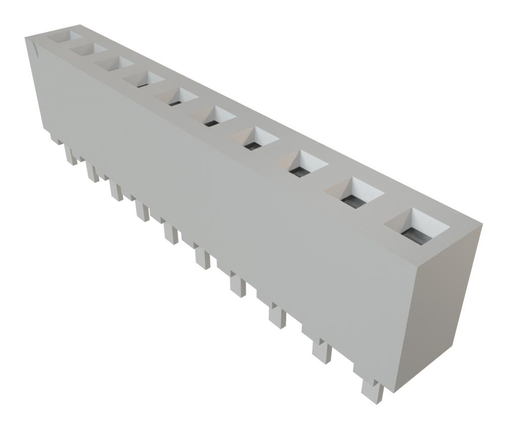 Samtec, Inc. Fhp-10-01-T-S Receptacle, 3.96Mm, Thru Hole, 10Way